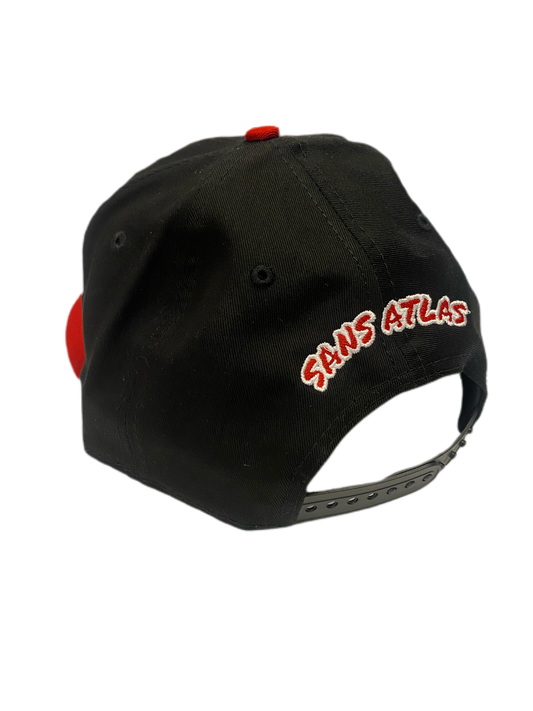 912 Emoji hat - Red NE 9FIFTY Snapback
