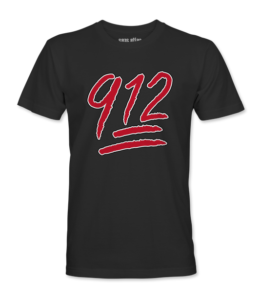 912 Emoji black tee