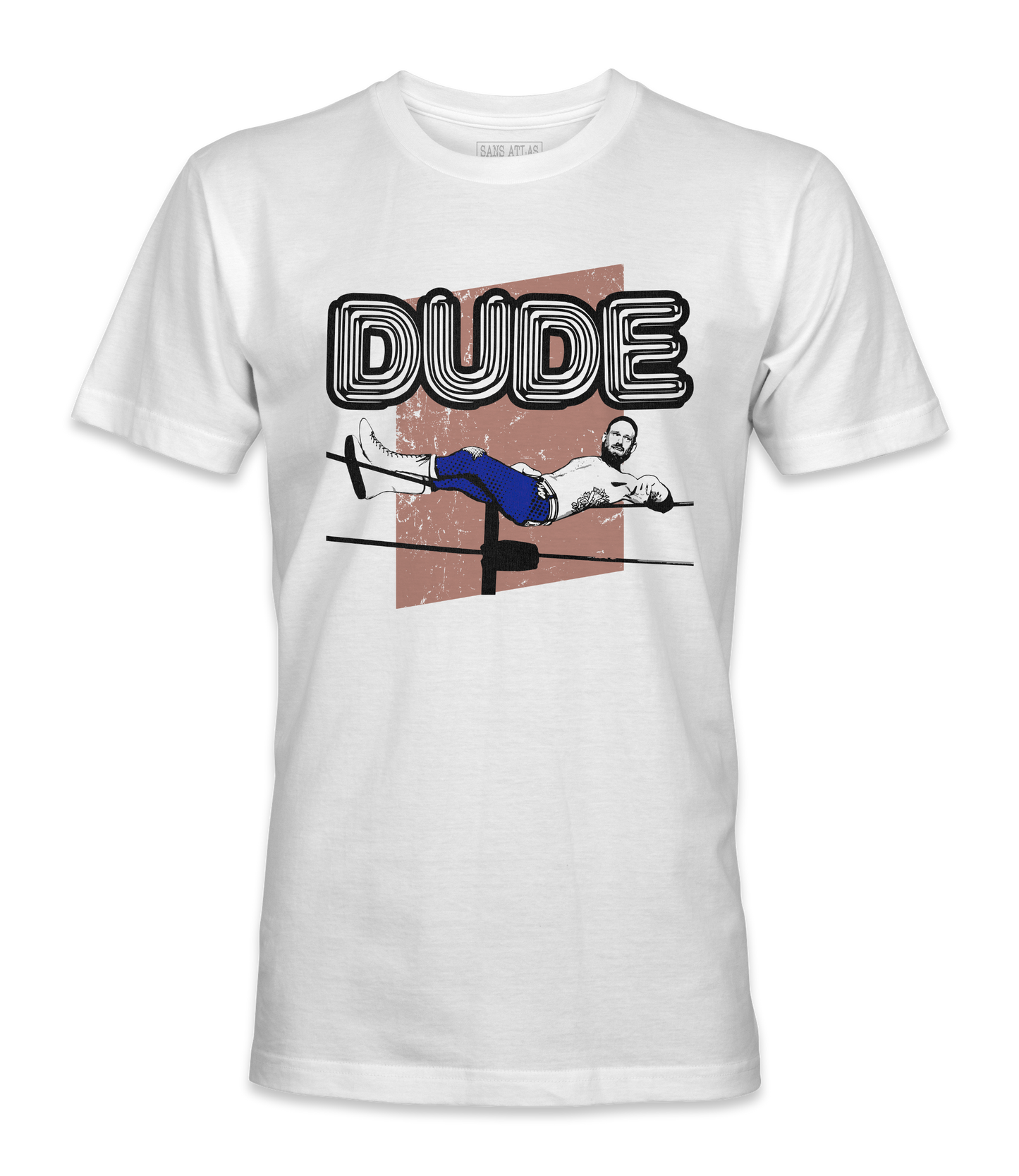 DUDE tee (blue)