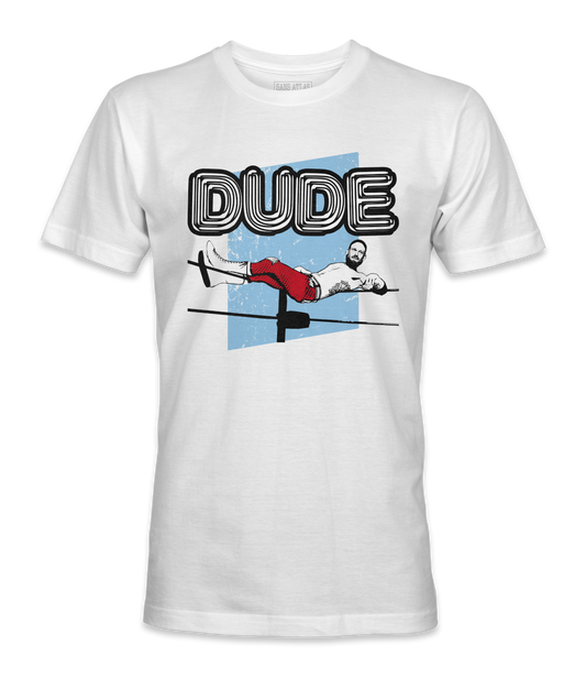 DUDE tee (red)